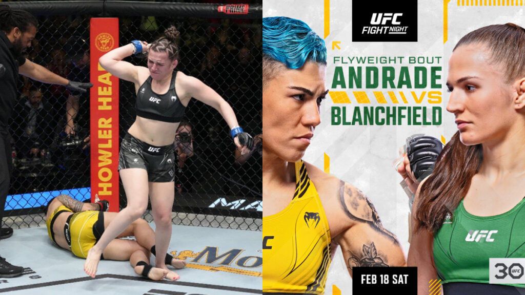 Jéssica Andrade y Erin Blanchfield, UFC Vegas 69